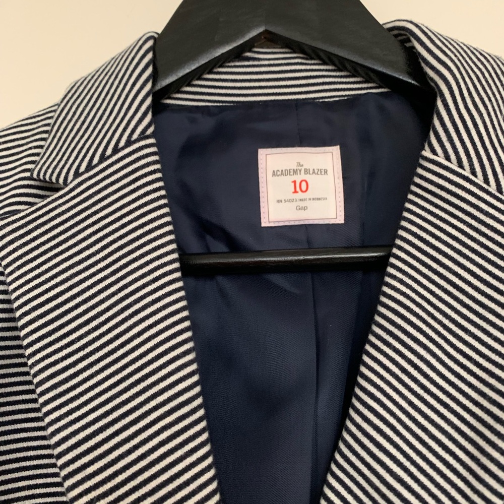 Gap The Academy Striped Blazer - Picture 2 of 3